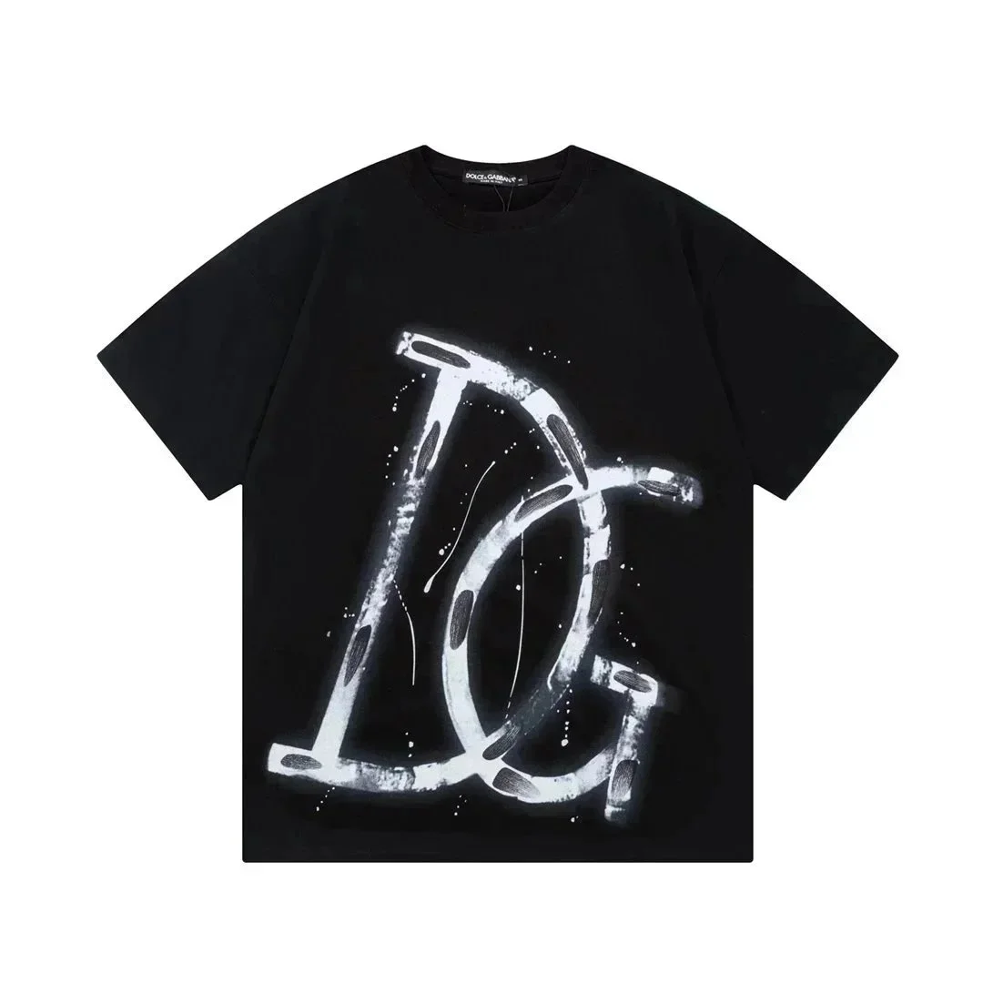 Dolce & Gabbana Dolce & Gabbana DG Logo Black T-Shirt Black - 1