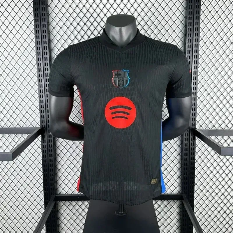 Nike Nike Air Jordan Barcelona Away Jersey Black Red Blue T-Shirt Black - 1