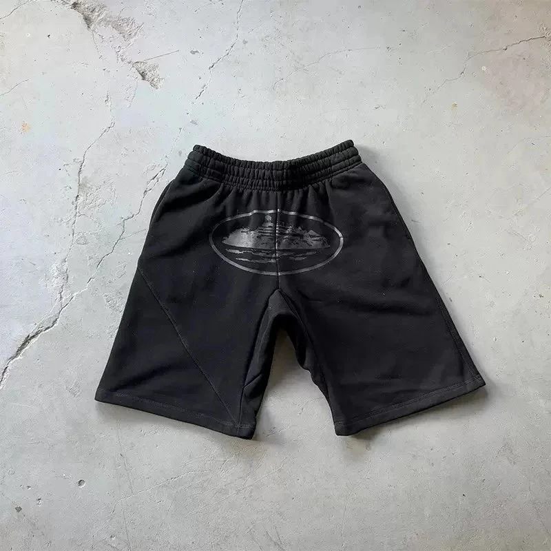 Other Black Shorts with Oval Graphic Black - 1