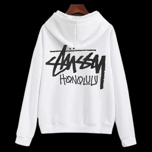 Stussy Stussy Honolulu White Hoodie White - 1