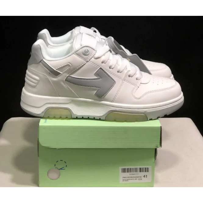 Off-White Off-White OW100 Shooter White/Grey Sneakers White - 1