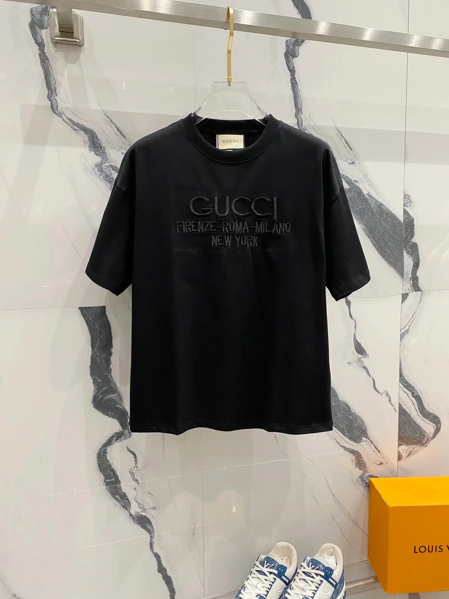 Gucci Gucci City Print T-Shirt Black Black
