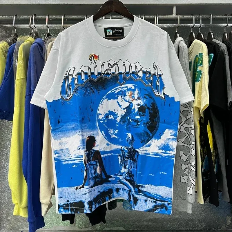 Other Godspeed White Graphic T-Shirt White - 1
