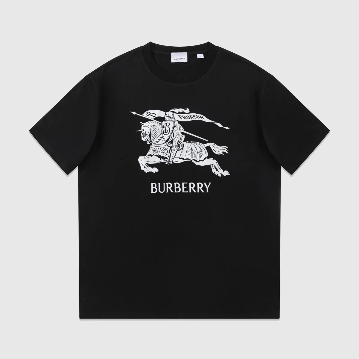 Burberry Burberry Knight Rider Black T-Shirt Black - 1