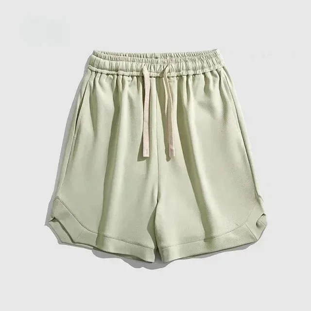 Other Unisex抹茶绿Shorts Green - 1