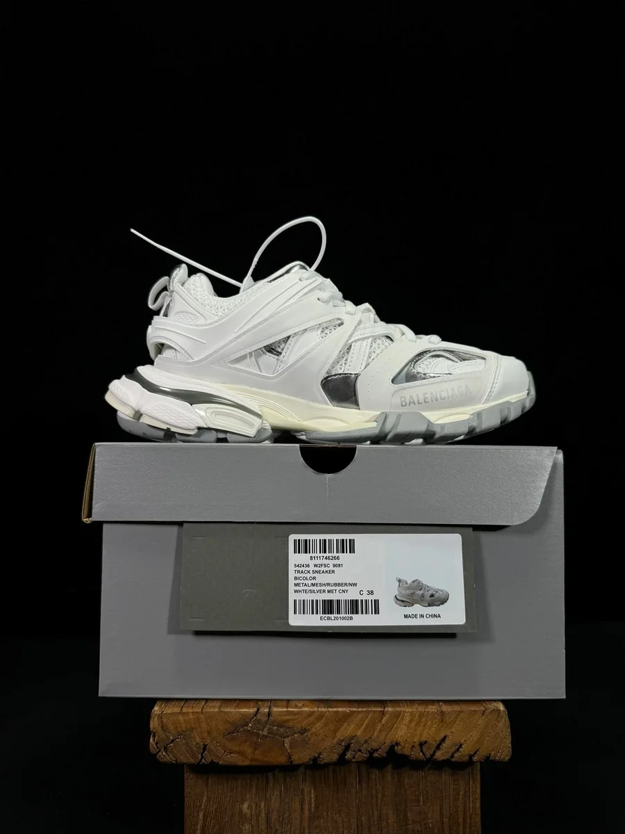 Balenciaga Balenciaga Track Sneaker White/Silver Met CNY Silver - 1