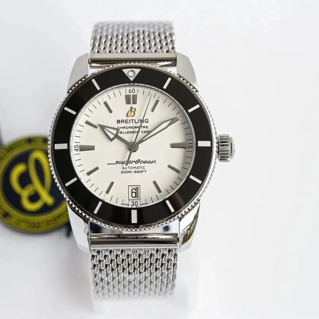 Breitling Breitling Superocean Automatic Silver/Black/White Watch Silver - 1