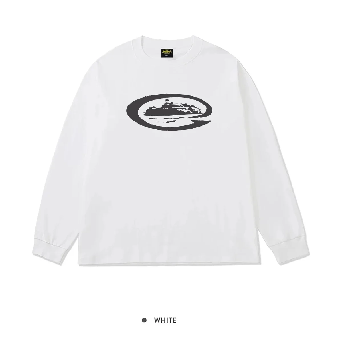 Other White Long Sleeve Graphic Tee White - 1