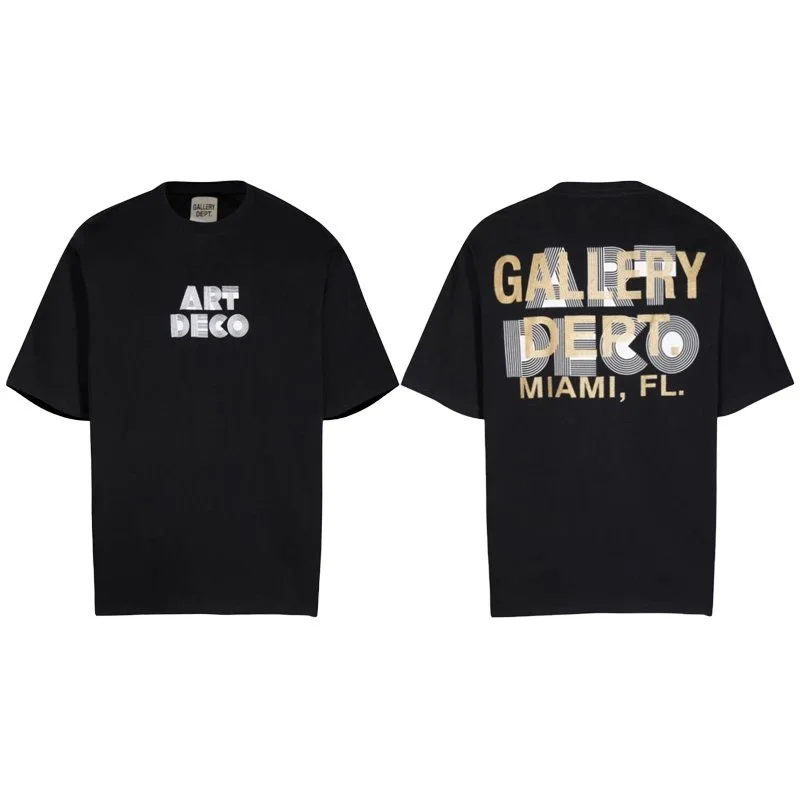Gallery Dept. Gallery Dept. Art Deco Black T-Shirt Black - 1