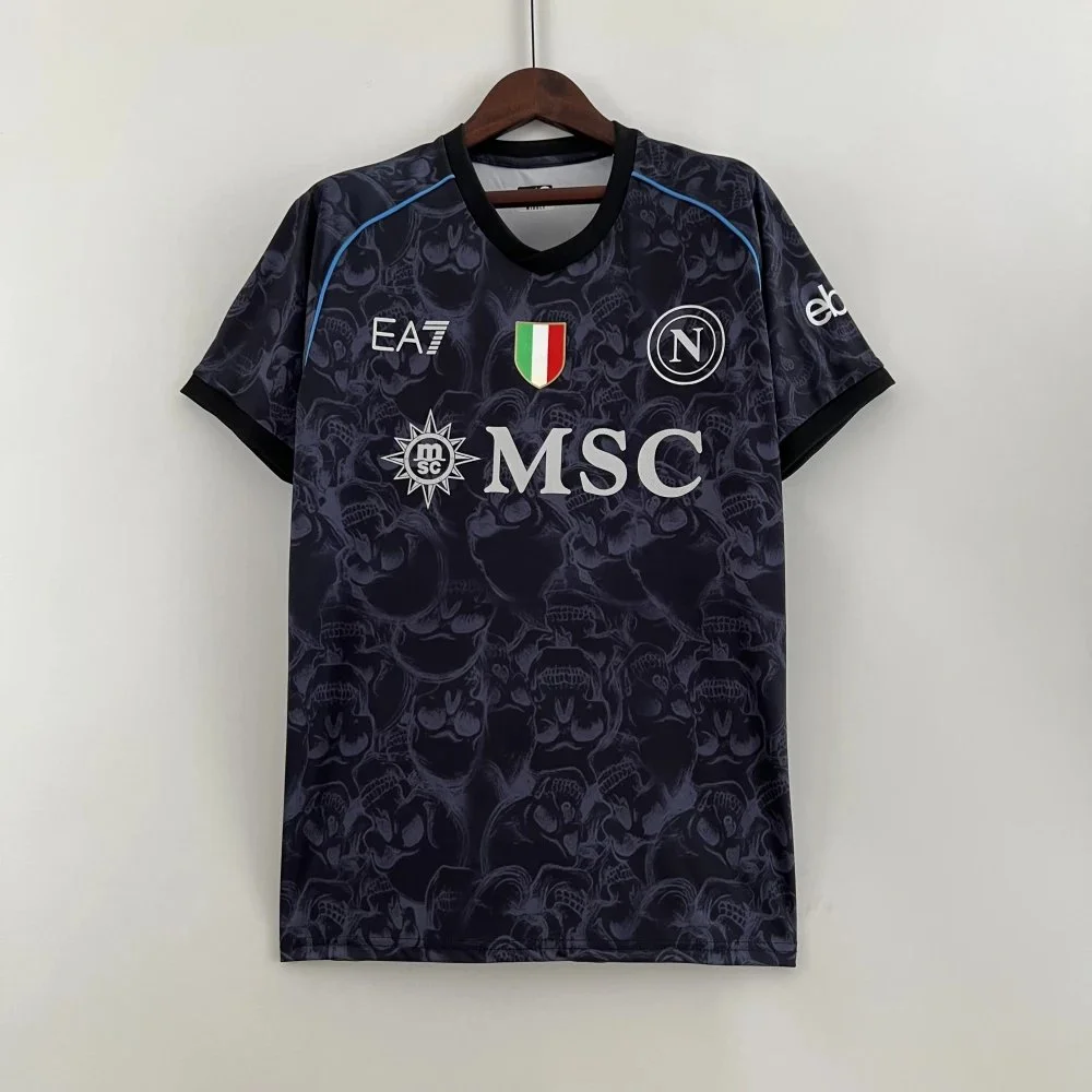 Armani Exchange Armani Exchange EA7 Navy Skull Print T-Shirt Navy