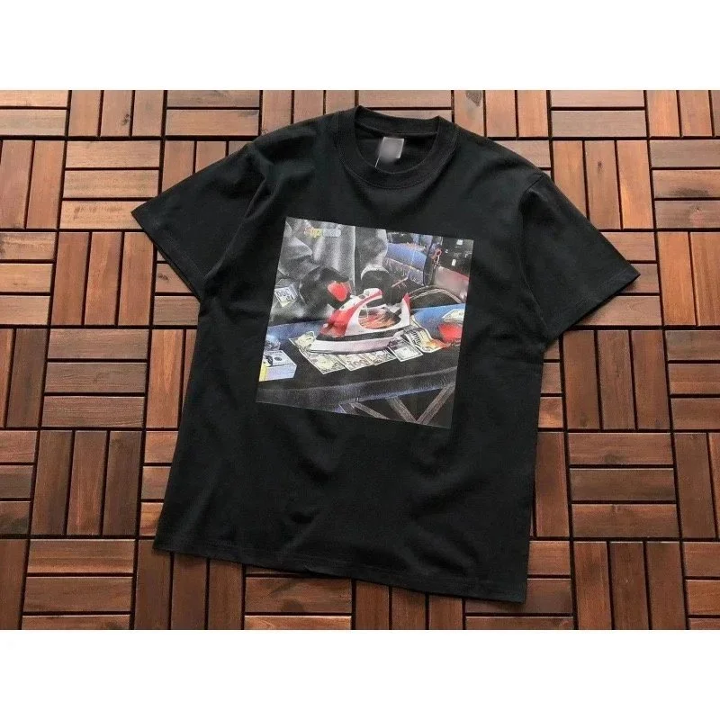 Other Black Graphic T-Shirt 04 T-Shirts Black - 1