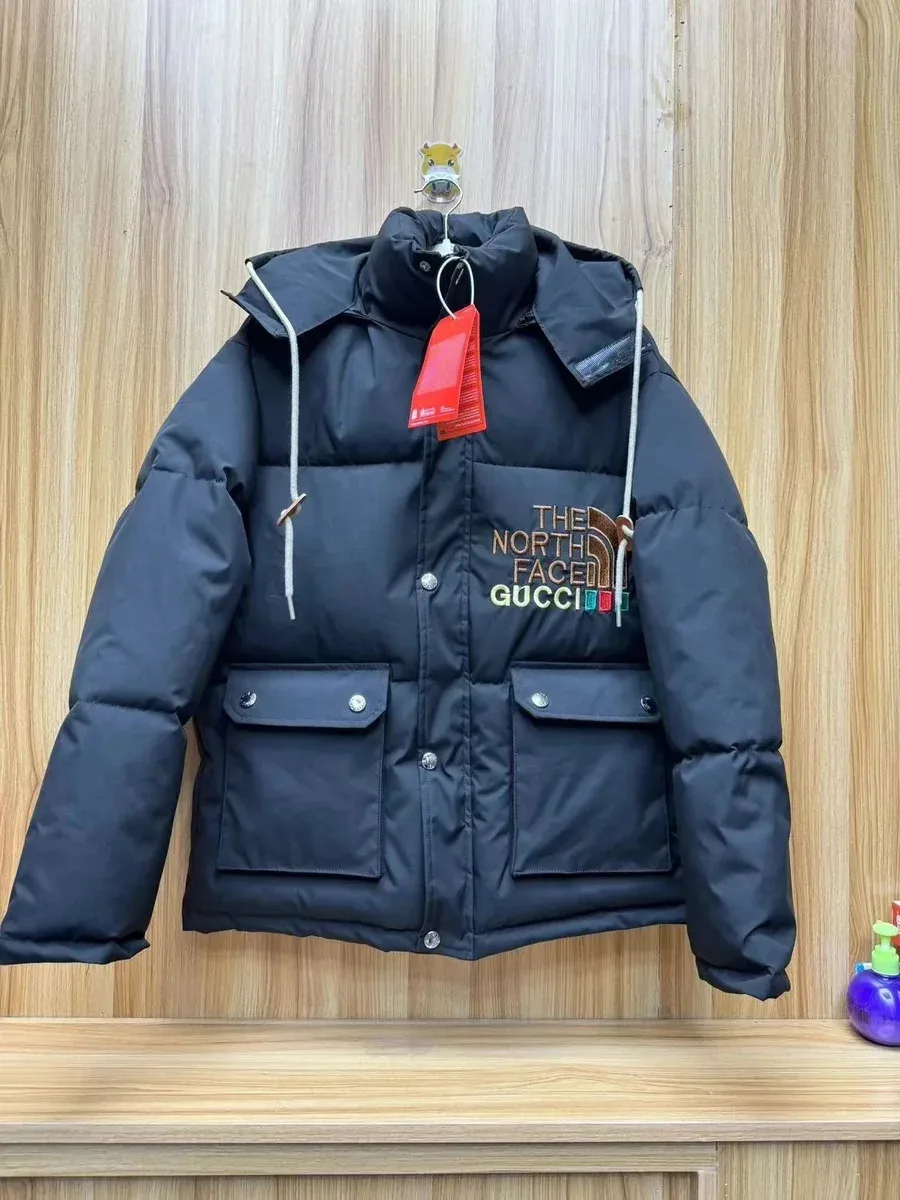 The North Face The North Face x Gucci Black Expedition Parka Black - 1