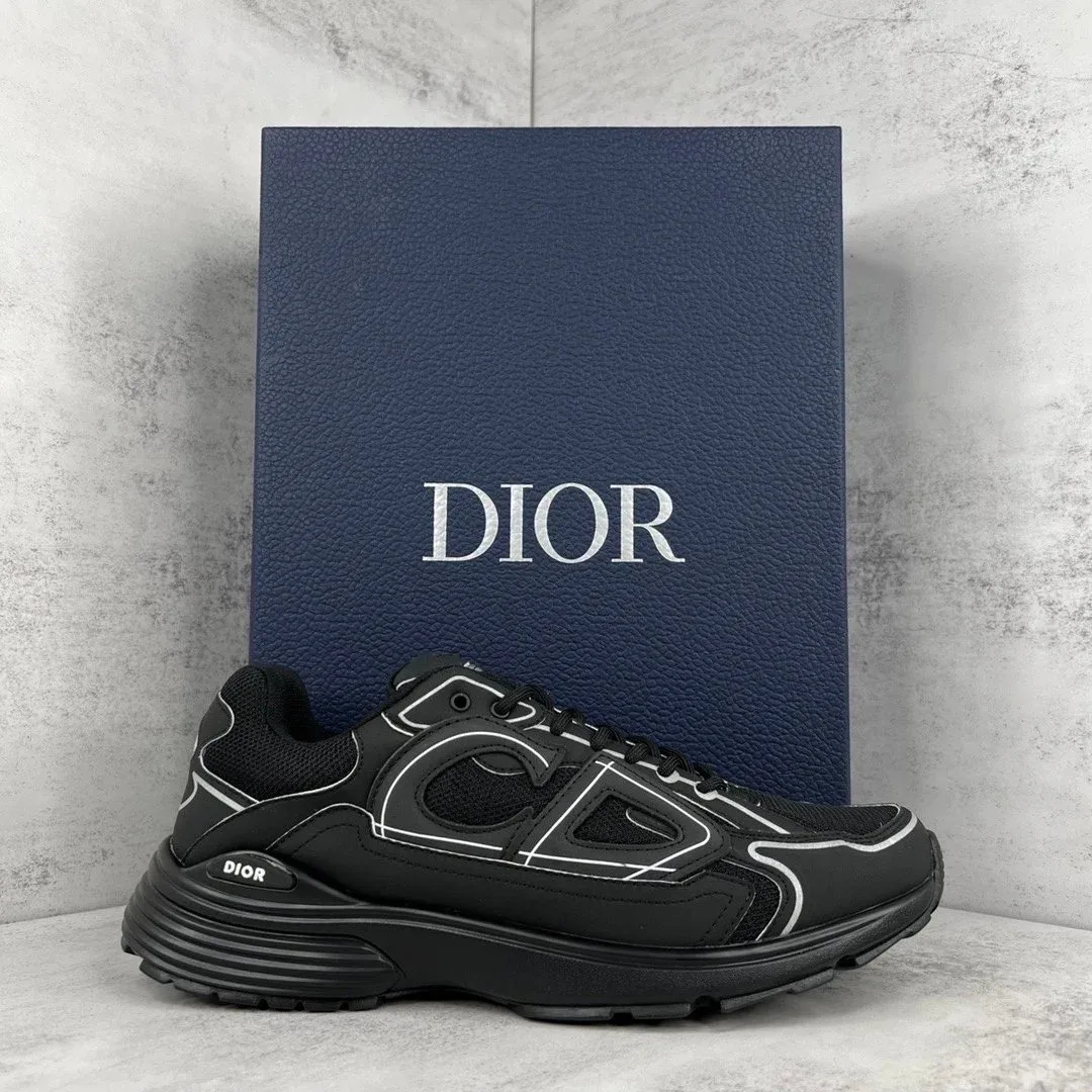 Dior Dior B23 Black/White Sneakers Black