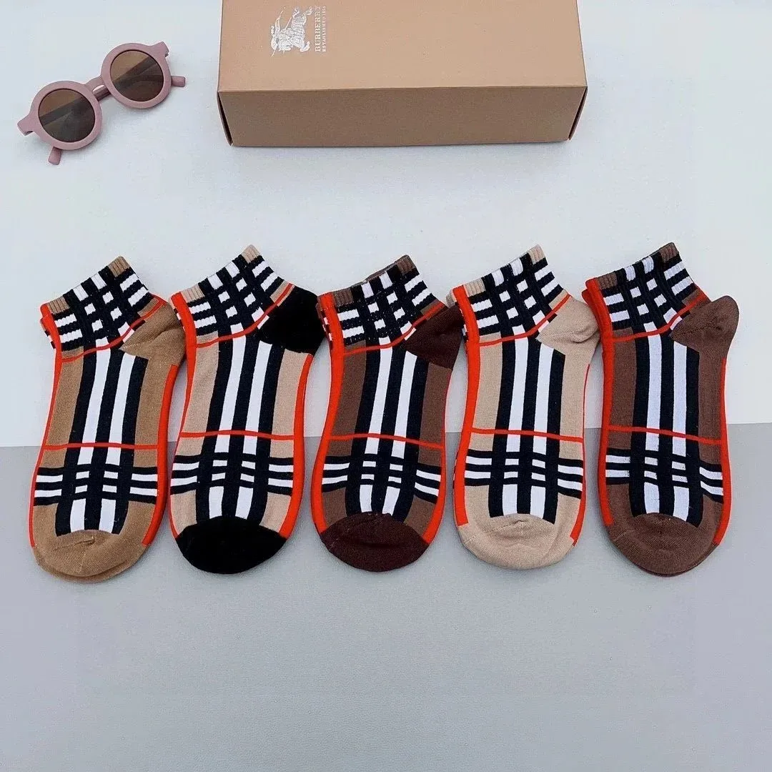 Burberry Burberry Classic Check Socks Beige/Black Beige - 1