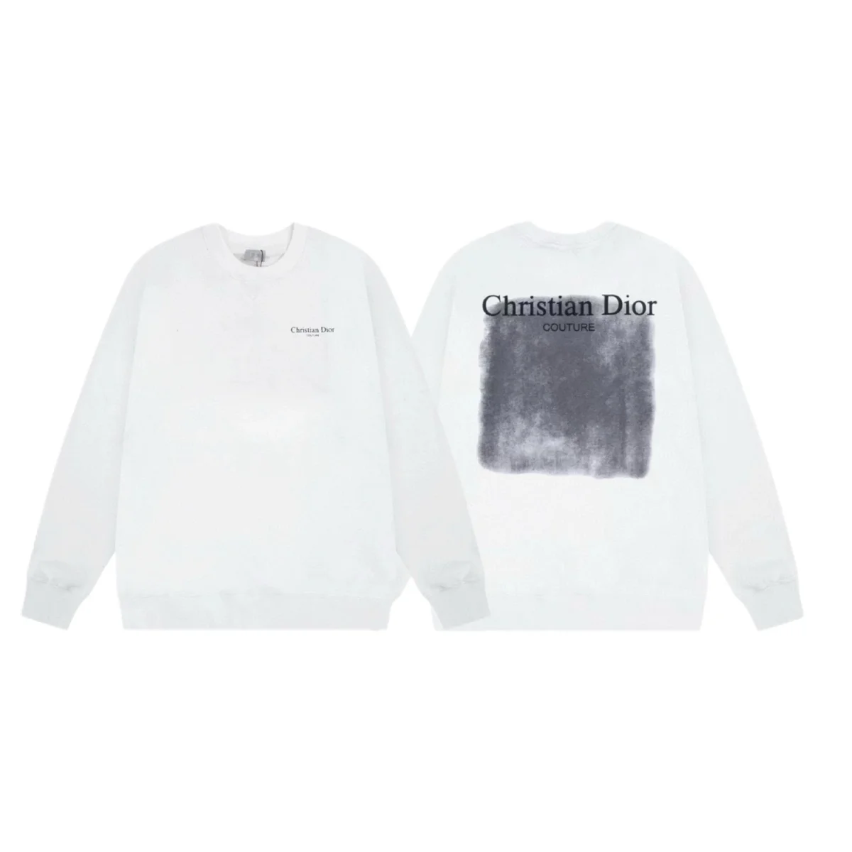 Dior Christian Dior Couture White Graphic Sweatshirt White - 1