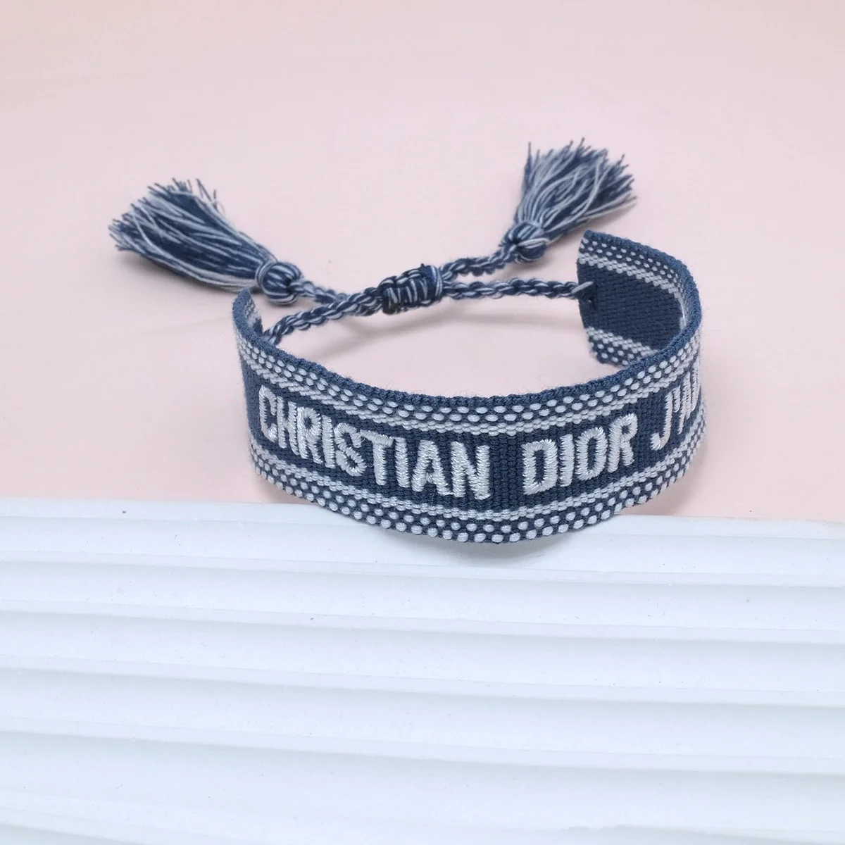 Dior Dior Christian Dior Jardin Bracelet Navy Blue Navy - 1