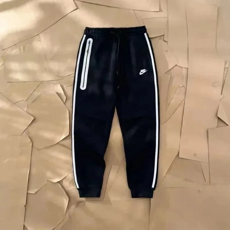 Nike Nike Air Force 1 Black White Track Pants Black - 1
