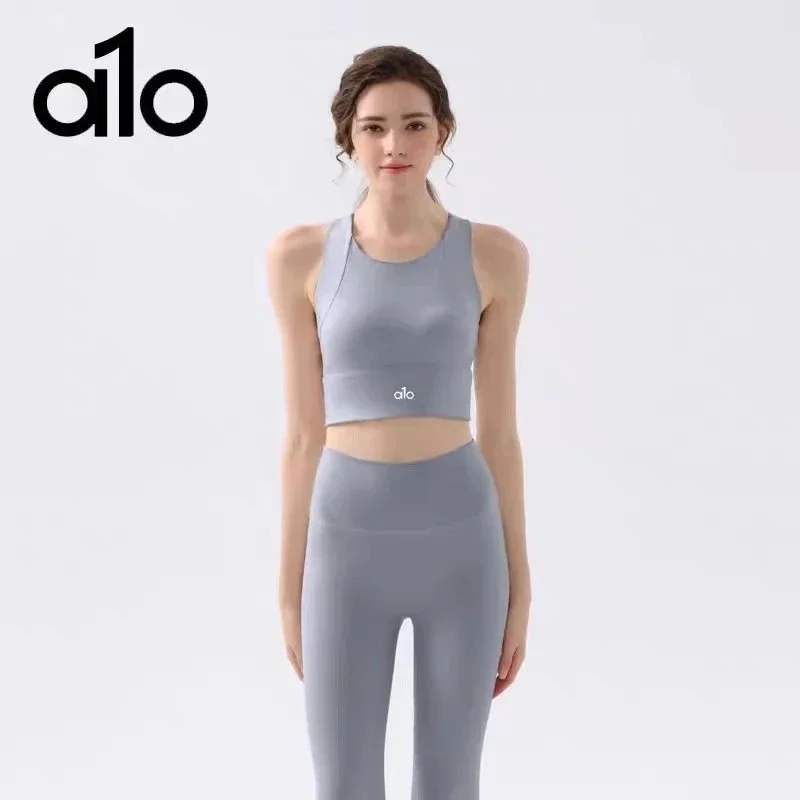 Alo Yoga Alo Yoga Set in Rhino Grey Grey - 1