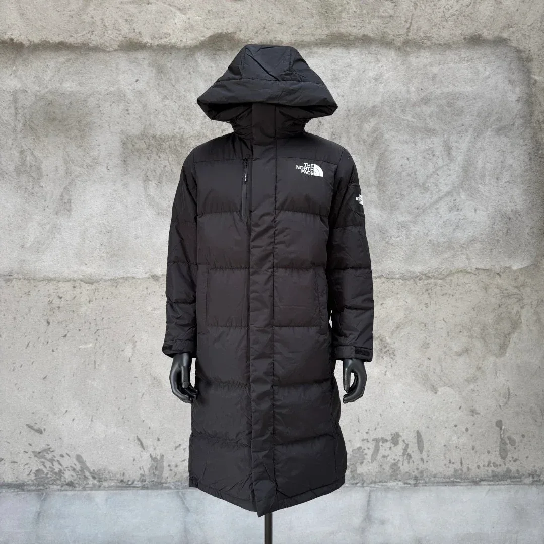 The North Face The North Face Nuptse Long Black Puffer Coat Black