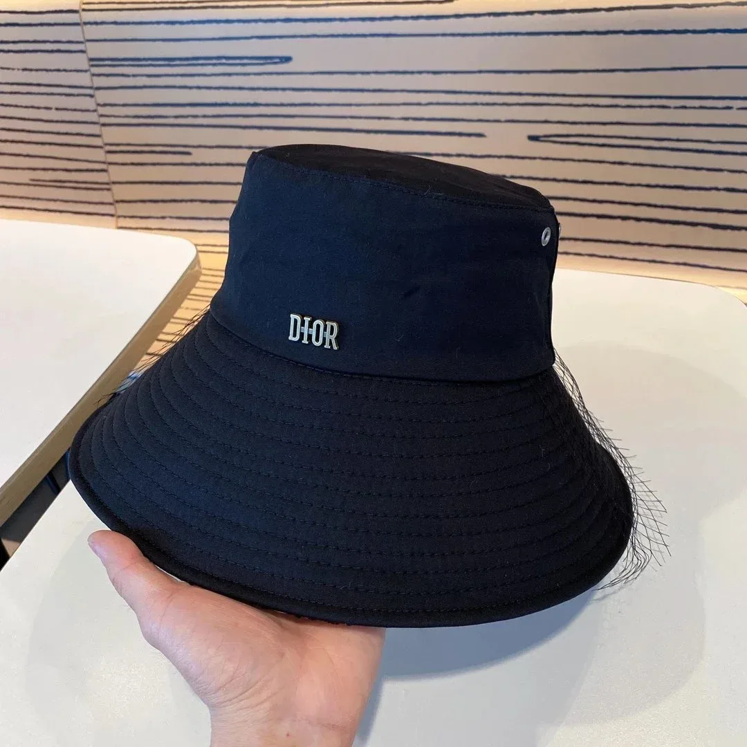 Dior Dior Black Classic Bucket Hat Black - 1