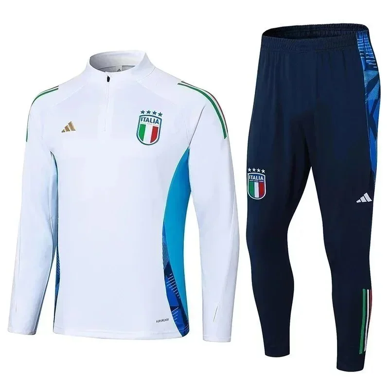 Adidas Adidas Italy National Team Tracksuit Italian White White