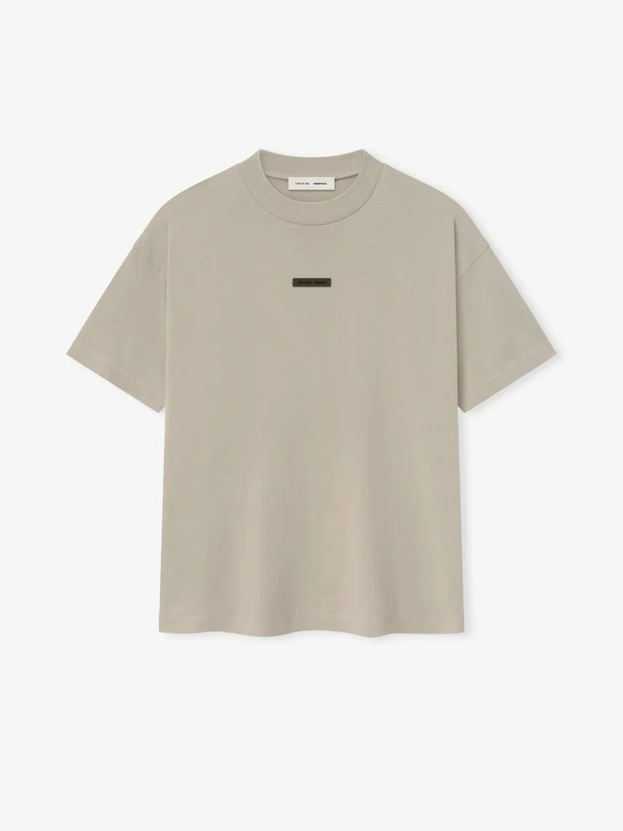 Fear of God Fear of God Essentials Wood Grey T-Shirt Grey
