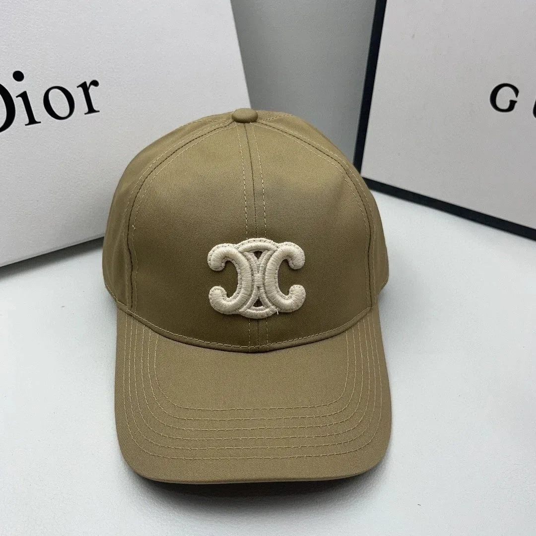 Chanel Chanel Khaki Interlocking CC Cap Beige