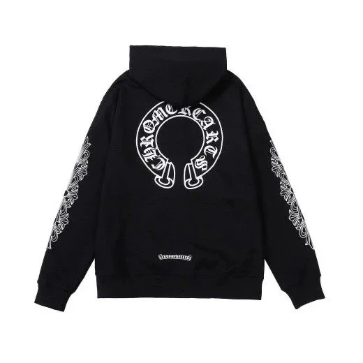 Chrome Hearts Chrome Hearts CH Cross Black Hoodie Black - 1