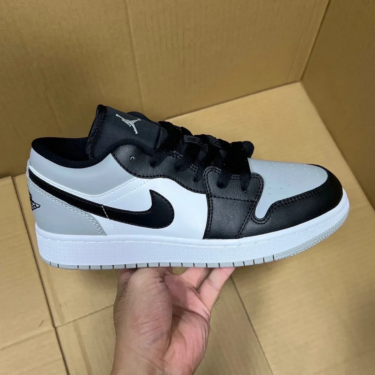 Jordan Jordan Air Jordan 1 Low Panda Sneakers Black