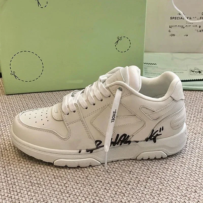 Off-White Off-White OW100 White Signature Sneakers White - 1