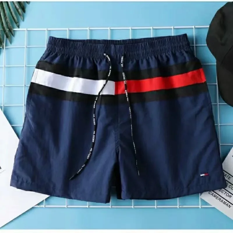 Tommy Hilfiger Tommy Hilfiger Deep Blue Striped Shorts Navy - 1