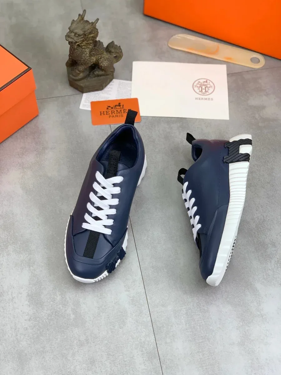 Hermès Hermès Runner Navy/White Sneakers Navy