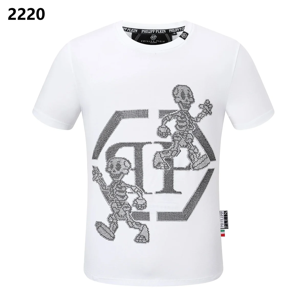 Philipp Plein Philipp Plein 2220 White Graphic T-Shirt White - 1