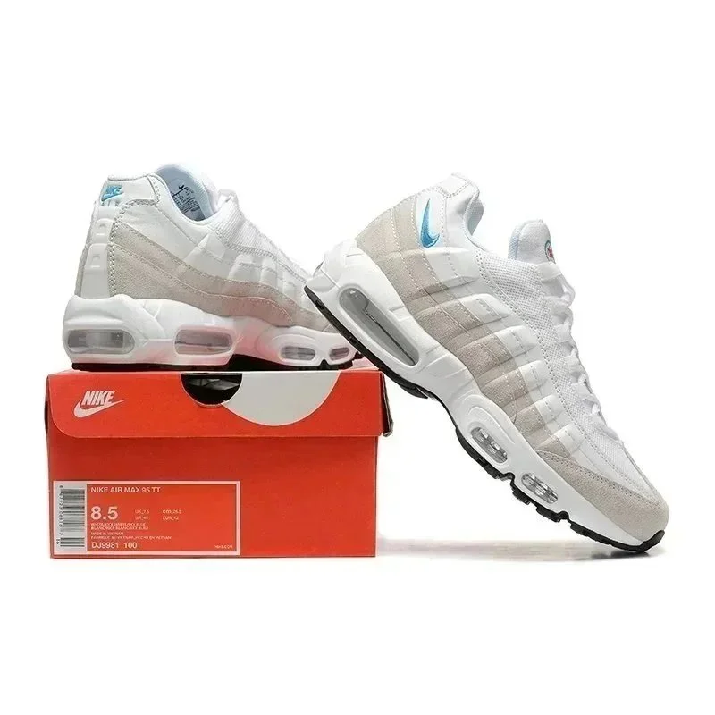 Nike Nike Air Max 95 White/Blue Sneakers White - 1