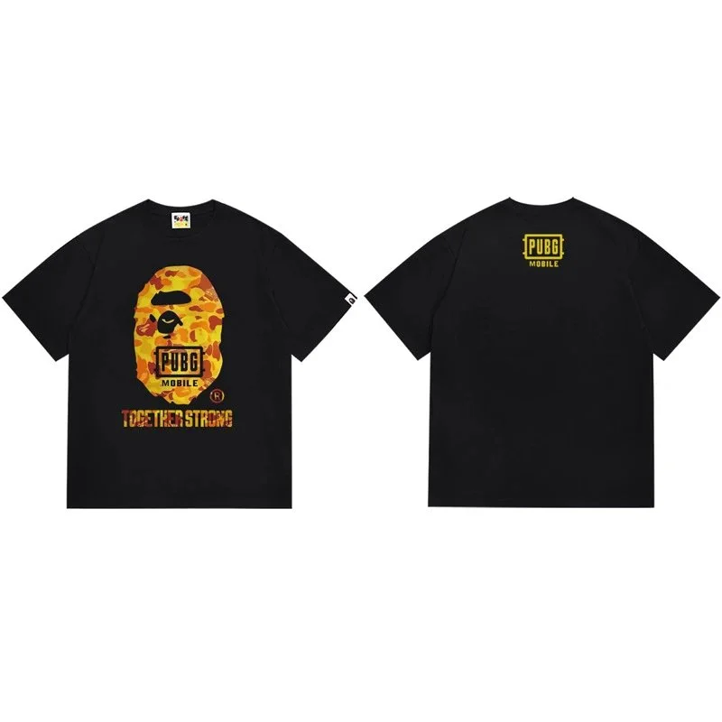 A Bathing Ape A Bathing Ape BAPE STA Triple Black T-Shirt Black - 1