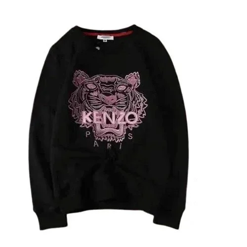 Kenzo Kenzo Tiger Head Black Sweatshirt Black - 1