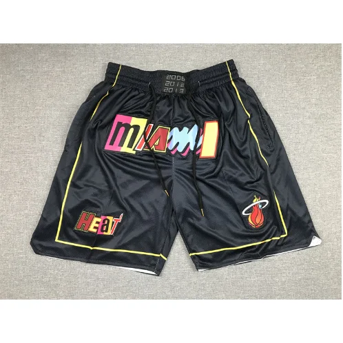 Other Miami Heat Black彩袋 Shorts Black - 1