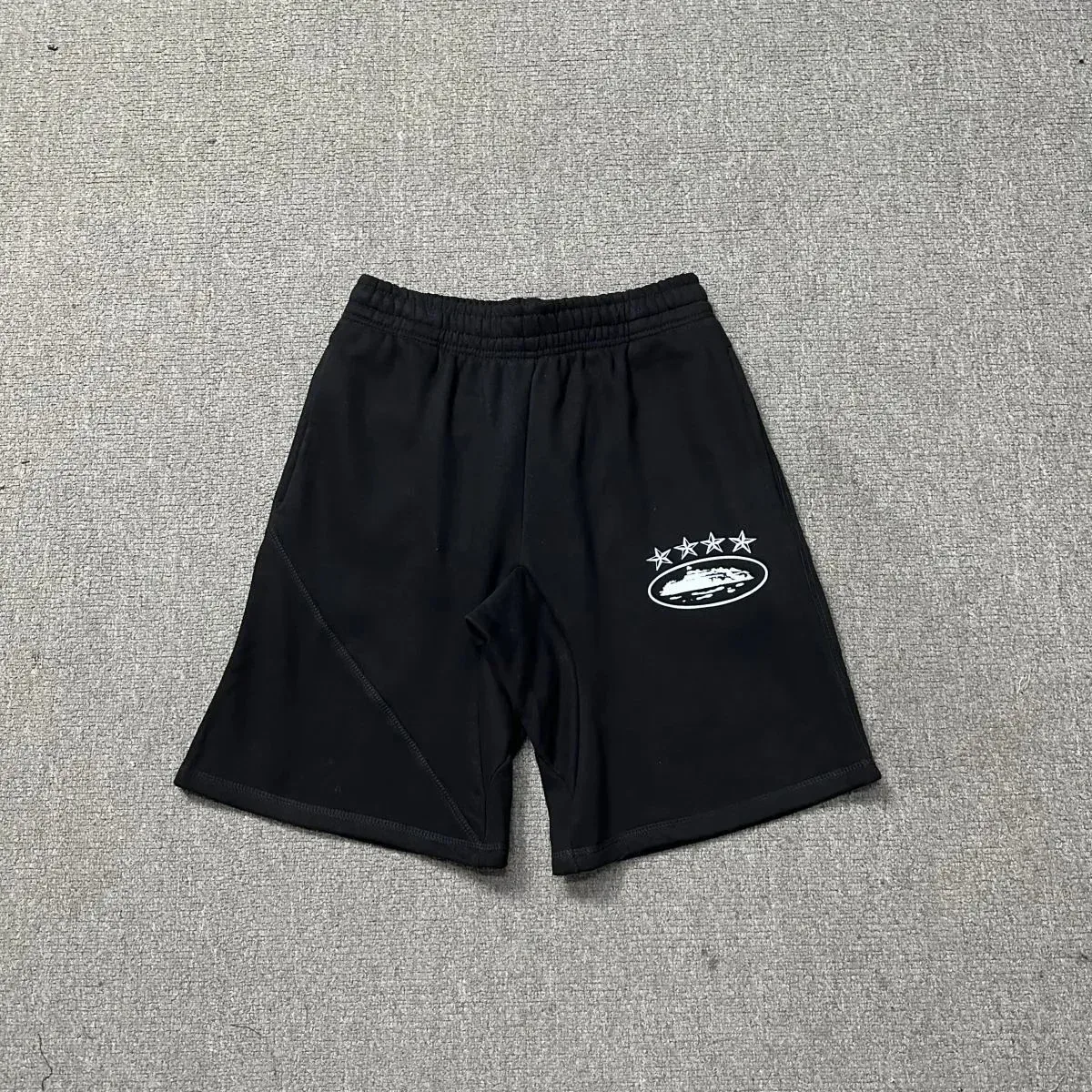 Other Black 5817 Shorts with Star & Boat Print Black - 1