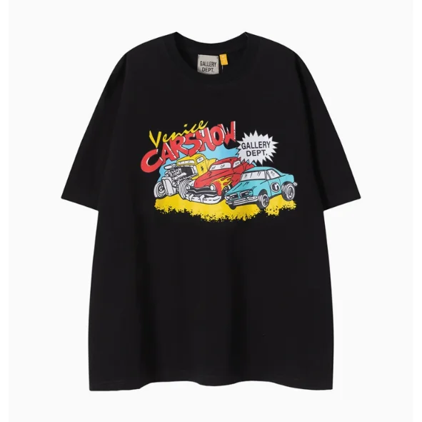 Gallery Dept. Gallery Dept. Venice Carshow Black T-Shirt Black - 1