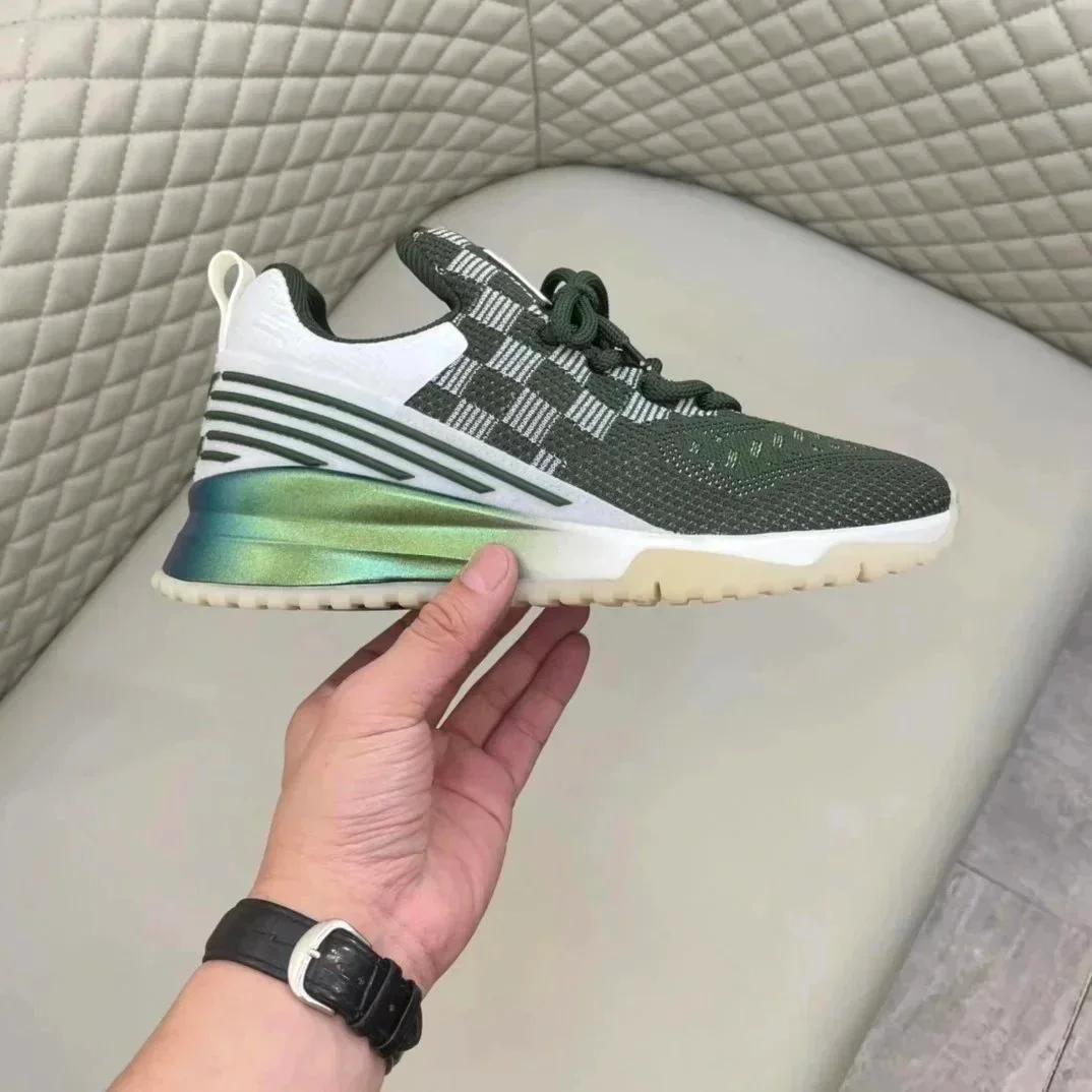 Maison Mihara Yasuhiro Maison Mihara Yasuhiro MMY Blakey Olive Green Sneakers Green - 1