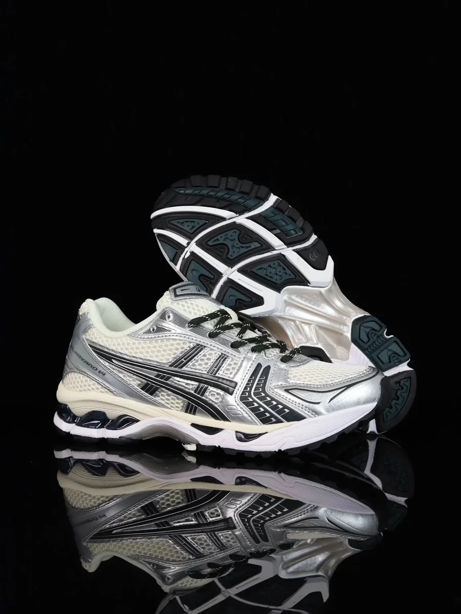 ASICS ASICS GEL-NYC 35-1201A954-100 Silver/Black Running Sneakers Silver - 1