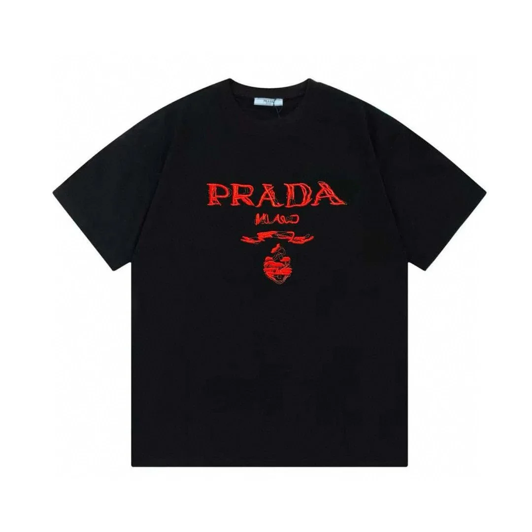 Prada Prada Classic Logo Black T-Shirt Black