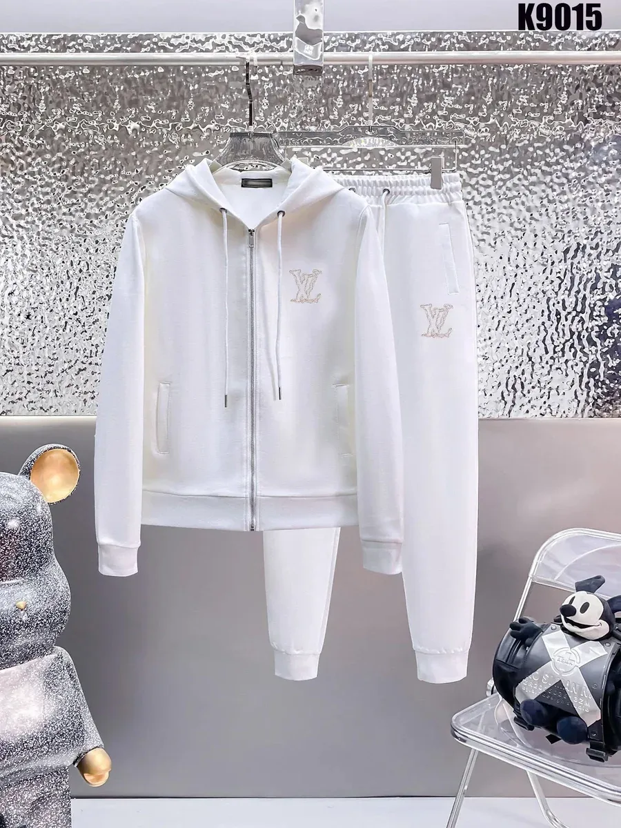 Louis Vuitton Louis Vuitton Monogram White/Gold Tracksuit White