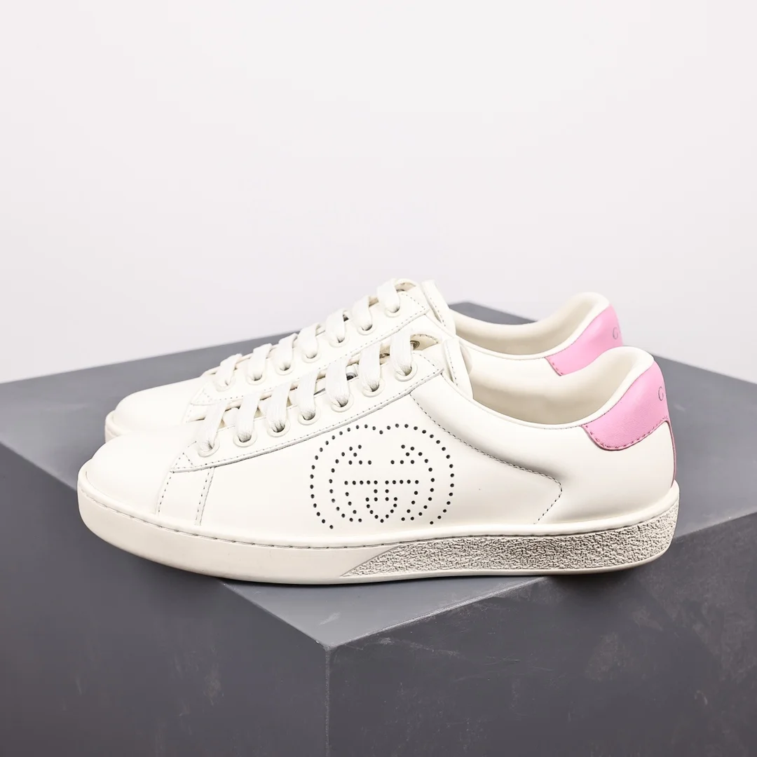 Gucci Gucci Ace GG Supreme White/Pink Sneakers White