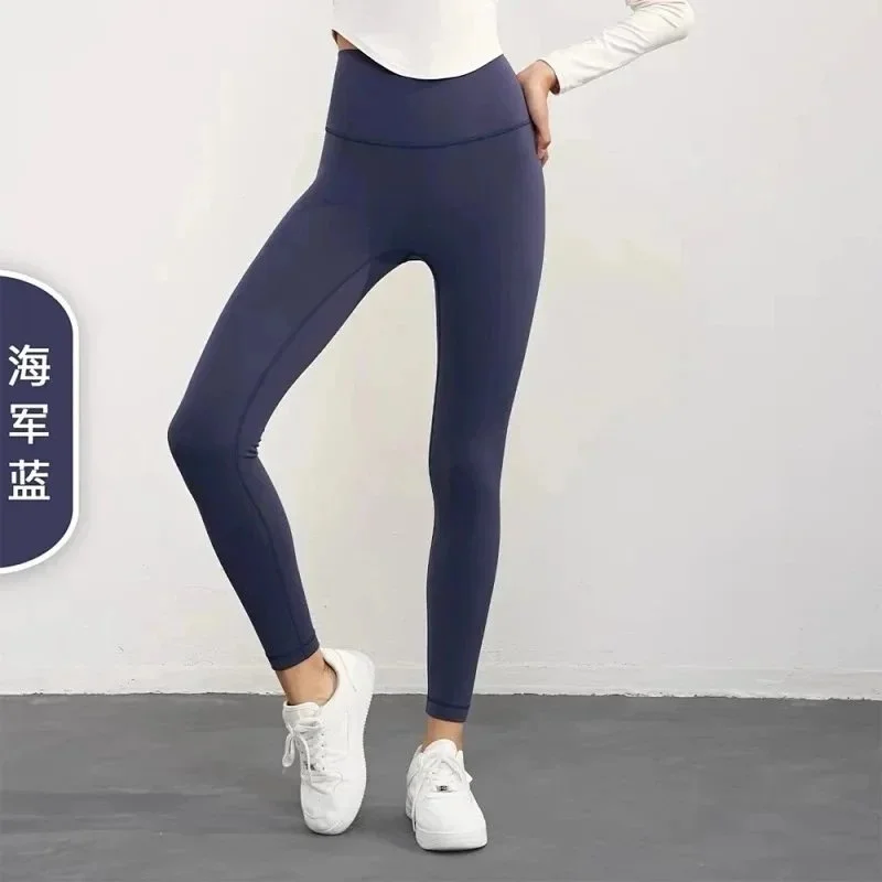 Other Navy Blue Leggings Fitness Pants Navy - 1
