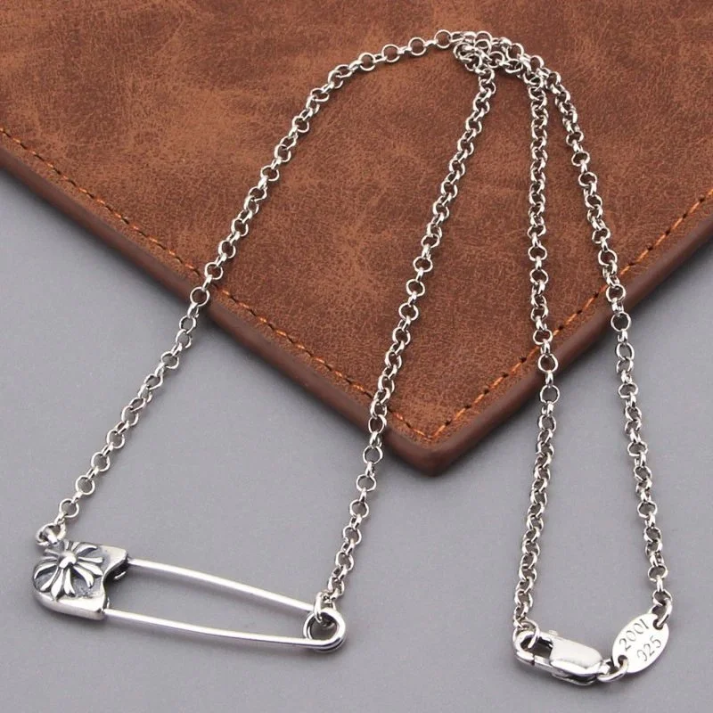 Chrome Hearts Chrome Hearts CH Cross B05 Silver Necklace Silver