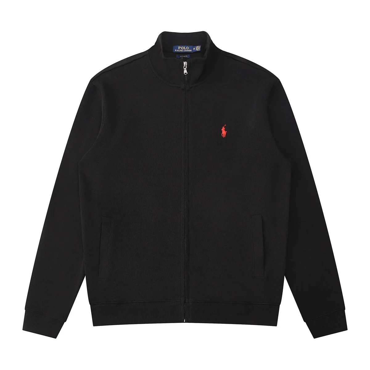 Polo Ralph Lauren Polo Ralph Lauren Black Red Pony Zip-Up Jacket Black - 1