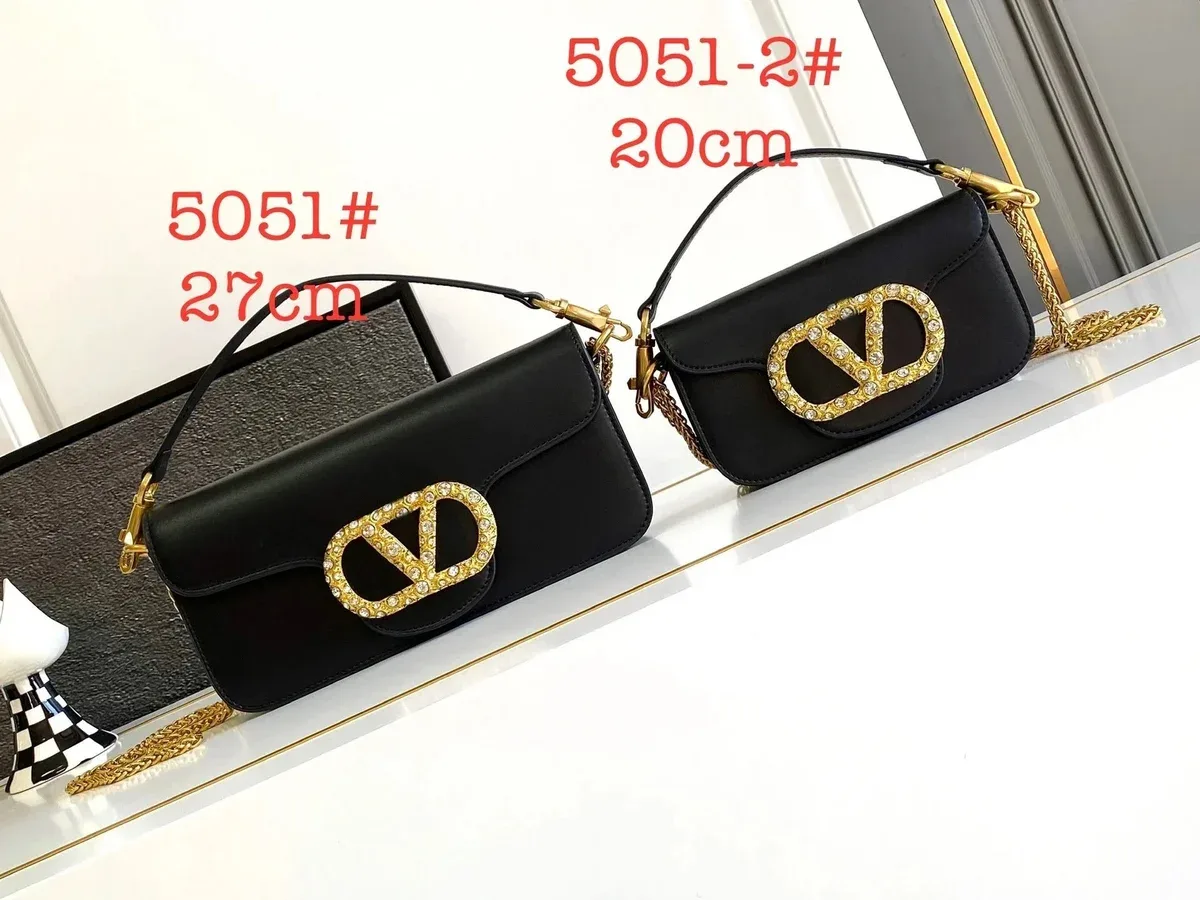 Valentino Valentino VLTN 5051 Black Crystal Bag Black - 1