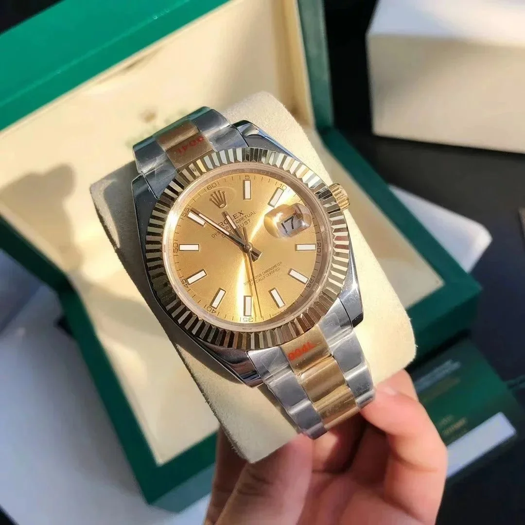 Rolex Rolex Oyster Perpetual Datejust Yellow Gold Stainless Steel Watch Gold