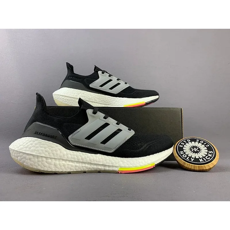 Adidas Adidas Ultraboost 2.0 Black/White Sneakers Black - 1